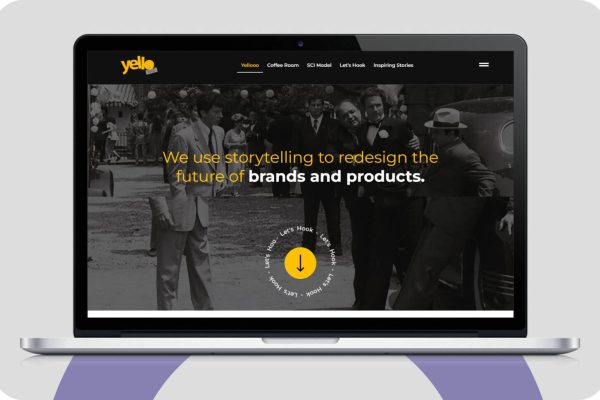 yellopad site mockup